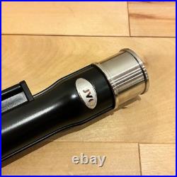 Nuvo Student Flute Black Plastic Near Unused with Case