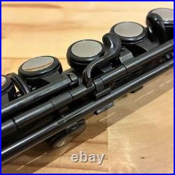 Nuvo Student Flute Black Plastic Near Unused with Case
