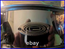 OCP 13x4 Steel Piccolo Snare Drum Black Nickel In Great Shape