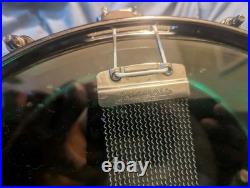 OCP 13x4 Steel Piccolo Snare Drum Black Nickel In Great Shape