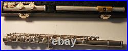 Olds Solid Sterling Silver Custom Flute Ns75s Elkhart Ind. 410 Grams