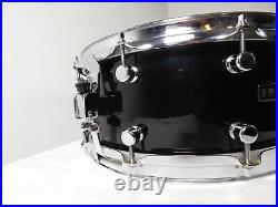Original 1980s Trick Kodiak T6 Snare Drum Black 14 Made USA Very Rare Classic