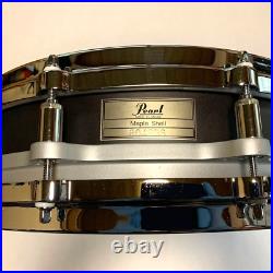 PEARL Free Floating Maple Shell Piccolo Snare Drum Dark Brown 14x3.5