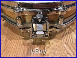 PEARL Free Floating Piccolo Snare Drum 14 x 3.5 Maple Shell Natural Finish