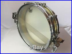 PEARL Free Floating Piccolo Snare Drum, Brass Shell 3.5 x 14 With Hard Case
