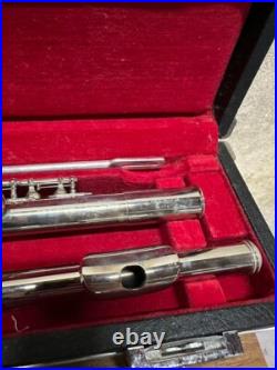 PEARL NC-96 Flute Silver Plated Wind Instrument for Beginners With Hard Case PEARL NC-96 Flute Silver Plated Wind Instrument for Beginners With Hard Case