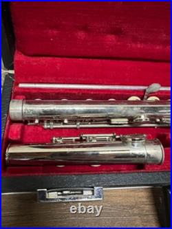 PEARL NC-96 Flute Silver Plated Wind Instrument for Beginners With Hard Case PEARL NC-96 Flute Silver Plated Wind Instrument for Beginners With Hard Case