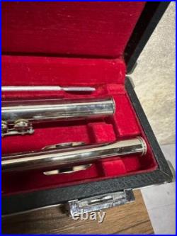 PEARL NC-96 Flute Silver Plated Wind Instrument for Beginners With Hard Case PEARL NC-96 Flute Silver Plated Wind Instrument for Beginners With Hard Case