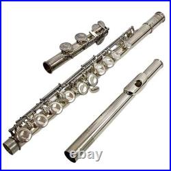 PEARL PF-521 Flute E Mechanism Used With Hard Case