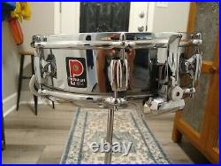 PREMIER ROYAL ACE 4 x 14 PICCOLO COB SNARE WITH ORIG CASE/STAND