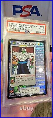 PSA 8 LIMITED FOIL Piccolo the Trained 119 Dragon Ball Z DBZ Card Personality