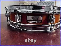 Pearl 13 x 3 Maple Piccolo Snare Drum With Case & Stand