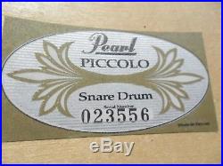 Pearl 13 x 3 Maple Piccolo snare drum