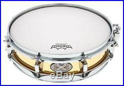 Pearl 13x3 Brass Piccolo Snare Drum + Protection Racket Case