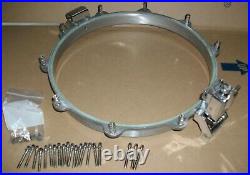 Pearl 14 Free Floating Frame 3.5 Piccolo Snare 1st Gen 80's 10 Lug/Hole & Rods