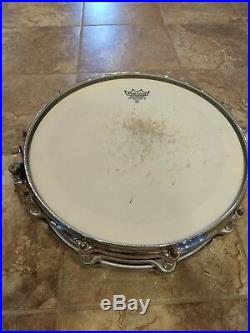 Pearl 14 x 3.5 Maple Free Floating Piccolo Snare Drum Natural Maple Finish