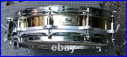 Pearl 3.5x14 Free Floating Brass Snare Drum