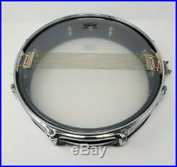 Pearl 3x13 Black Steel Shell Piccolo Snare Drum (soprano/side/popcorn)