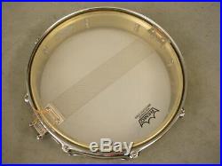 Pearl 3x13 Brass Piccolo Snare Drum, Nice