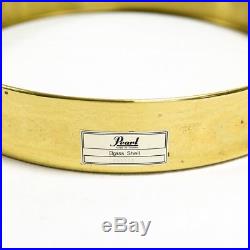 Pearl B-9114P Free Floating Brass Piccolo Snare Drum Shell