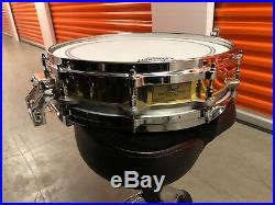 Pearl Brass Free Floating Piccolo Snare 14 x 3.5