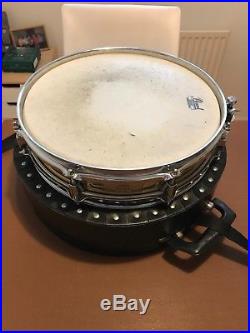 Pearl Brass Piccolo 13 x 3 1/2 Snare Drum with Case