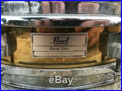 Pearl Brass Piccolo 3x13 Snare Drum