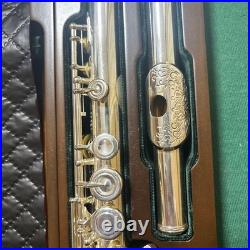 Pearl Flute Dolce Primo Silver Headjoint Japan Used With Case