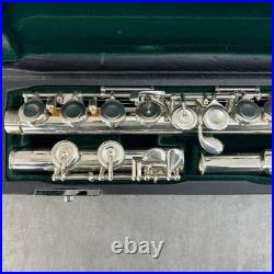 Pearl Flute PF-525E Silver Headjoint Japan withCase & Cleaning Rod E Mechanism Pearl Flute PF-525E Silver Headjoint Japan withCase & Cleaning Rod E Mechanism