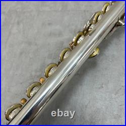 Pearl Flute PF-525E Silver Headjoint Japan withCase & Cleaning Rod E Mechanism Pearl Flute PF-525E Silver Headjoint Japan withCase & Cleaning Rod E Mechanism