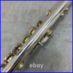 Pearl Flute PF-525E Silver Headjoint Japan withCase & Cleaning Rod E Mechanism Pearl Flute PF-525E Silver Headjoint Japan withCase & Cleaning Rod E Mechanism