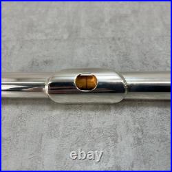 Pearl Flute PF-525E Silver Headjoint Japan withCase & Cleaning Rod E Mechanism Pearl Flute PF-525E Silver Headjoint Japan withCase & Cleaning Rod E Mechanism