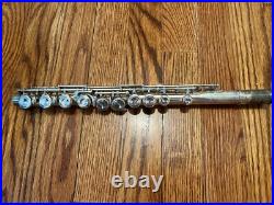 Pearl Flute model PF-501 used pre-owned closed hole with soft case with receipt