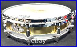 Pearl Free Floating Piccolo Brass Snare Drum 14x3.5