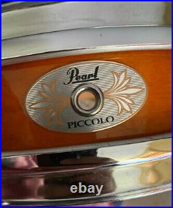 Pearl M1330102 13 x 3 Inches Finish Maple Piccolo Snare Drum Snappy Sound
