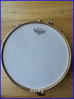 Pearl Marvin Smitty Smith 14x4 Copper / Gold Signature Snare Drum RARE