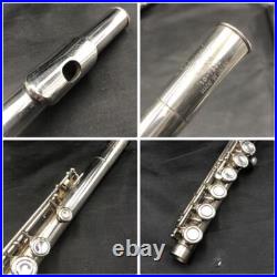 Pearl NC-96S Flute Silver Plated Used with Hard Case