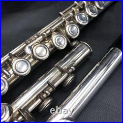 Pearl NC-96S Flute Silver Plated Used with Hard Case