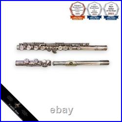 Pearl PF525 Silver Flute E Mechanism Adjustable Pearl PF525 Silver Flute E Mechanism Adjustable