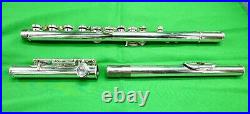 Pearl PF-501 Newly Overhauled New Case Excellent Flute