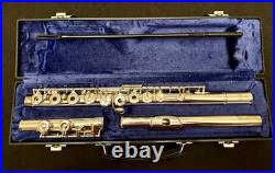 Pearl PF-505 Open Hole Flute Cleaned, Adjusted, Ready To Play
