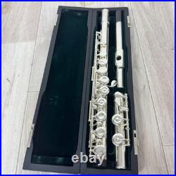 Pearl PF-505 PF-505E Flute Silver Plated 148065 With Case Working In Stock