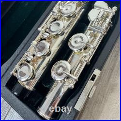 Pearl PF-505 PF-505E Flute Silver Plated 148065 With Case Working In Stock