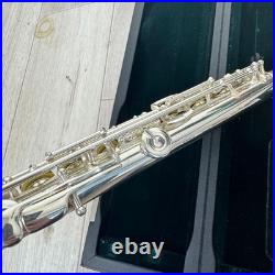 Pearl PF-505 PF-505E Flute Silver Plated 148065 With Case Working In Stock