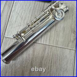 Pearl PF-505 PF-505E Flute Silver Plated 148065 With Case Working In Stock