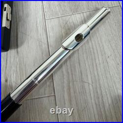 Pearl PF-505 PF-505E Flute Silver Plated 148065 With Case Working In Stock