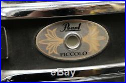 Pearl Piccolo 13x3 Snare Drum Black