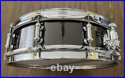 Pearl Piccolo S1440PBT Limited Edition 14 x 4 Steel Snare Drum Superhoop Remo