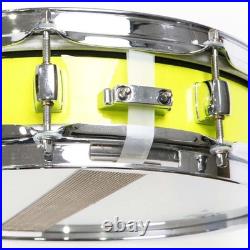 Pearl Piccolo Snare Pearl Steel Shell Drum 14x3.5 Steel Used 10 Lug