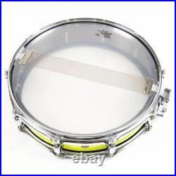 Pearl Piccolo Snare Pearl Steel Shell Drum 14x3.5 Steel Used 10 Lug
